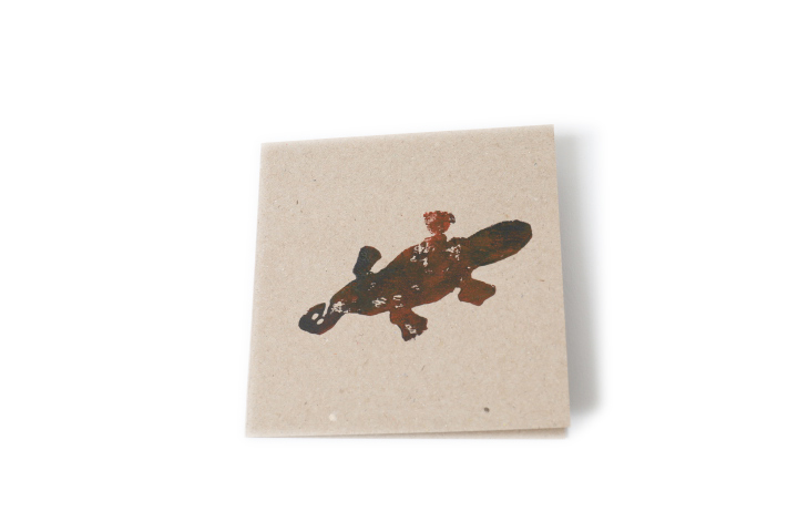 Australian native animal greeting card handmade Ballarat